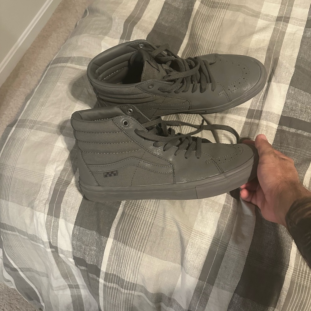 Vans Men's Charcoal High-Top Sneakers